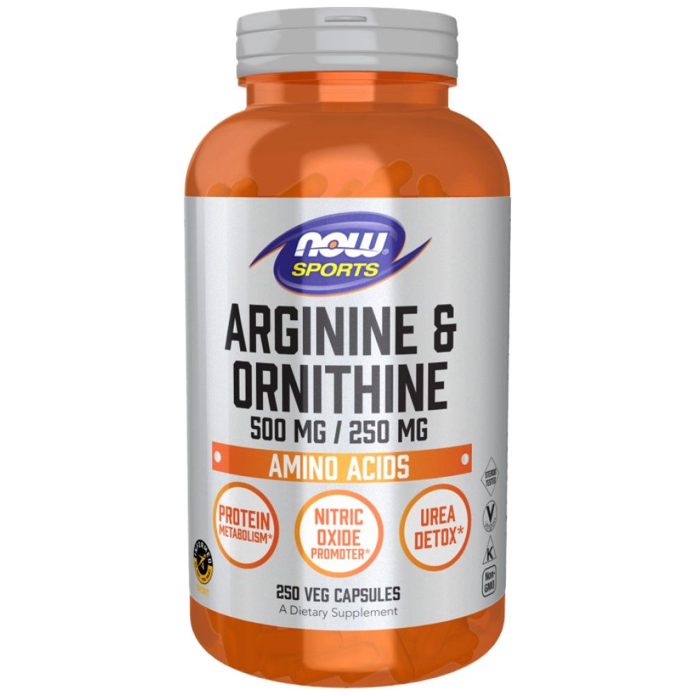 Arginín/ornitine 500/250 mg - 250 kapsúl