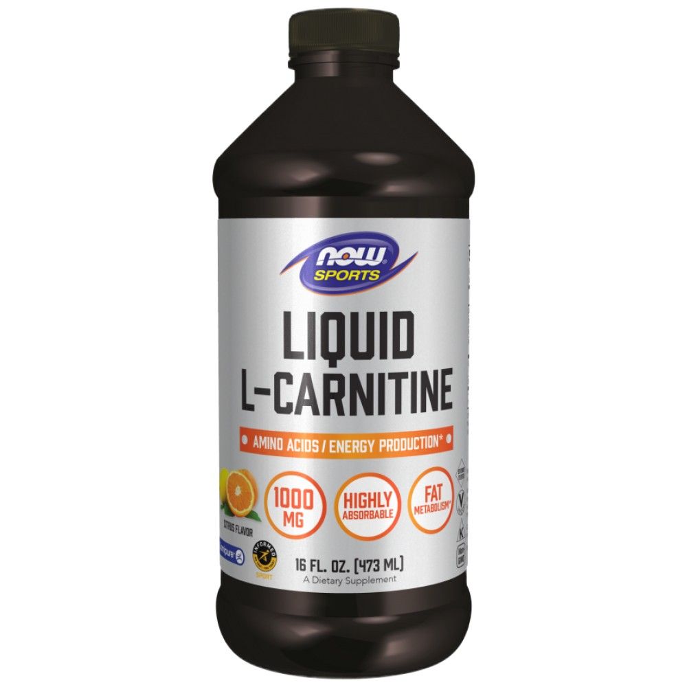 L -karnitínová kvapalina 1000 mg - 473 ml