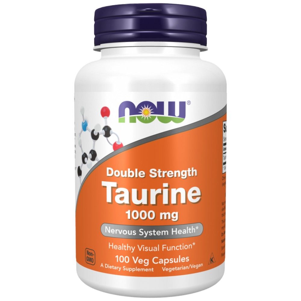 Taurín 1000 mg / dvojitá sila - 100 kapsúl