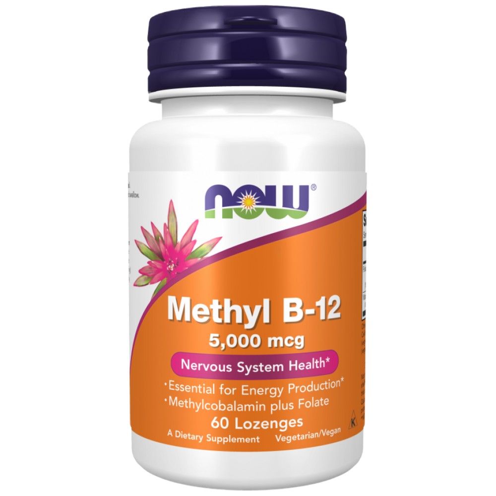 Metyl B-12 5000 mcg | s kyselinou listovou quatrefolom® - 60 sublingválnymi tabletami