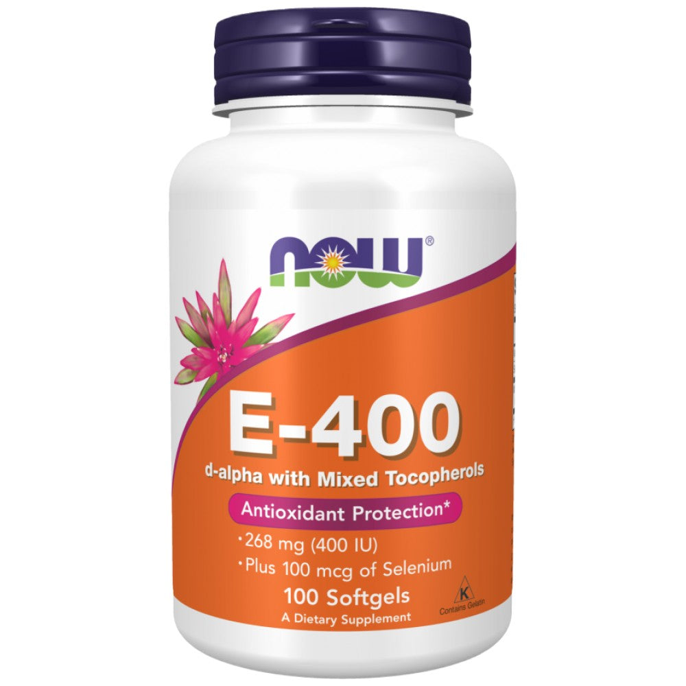 Vitamín E -400 + selén - 100 gélových kapsúl