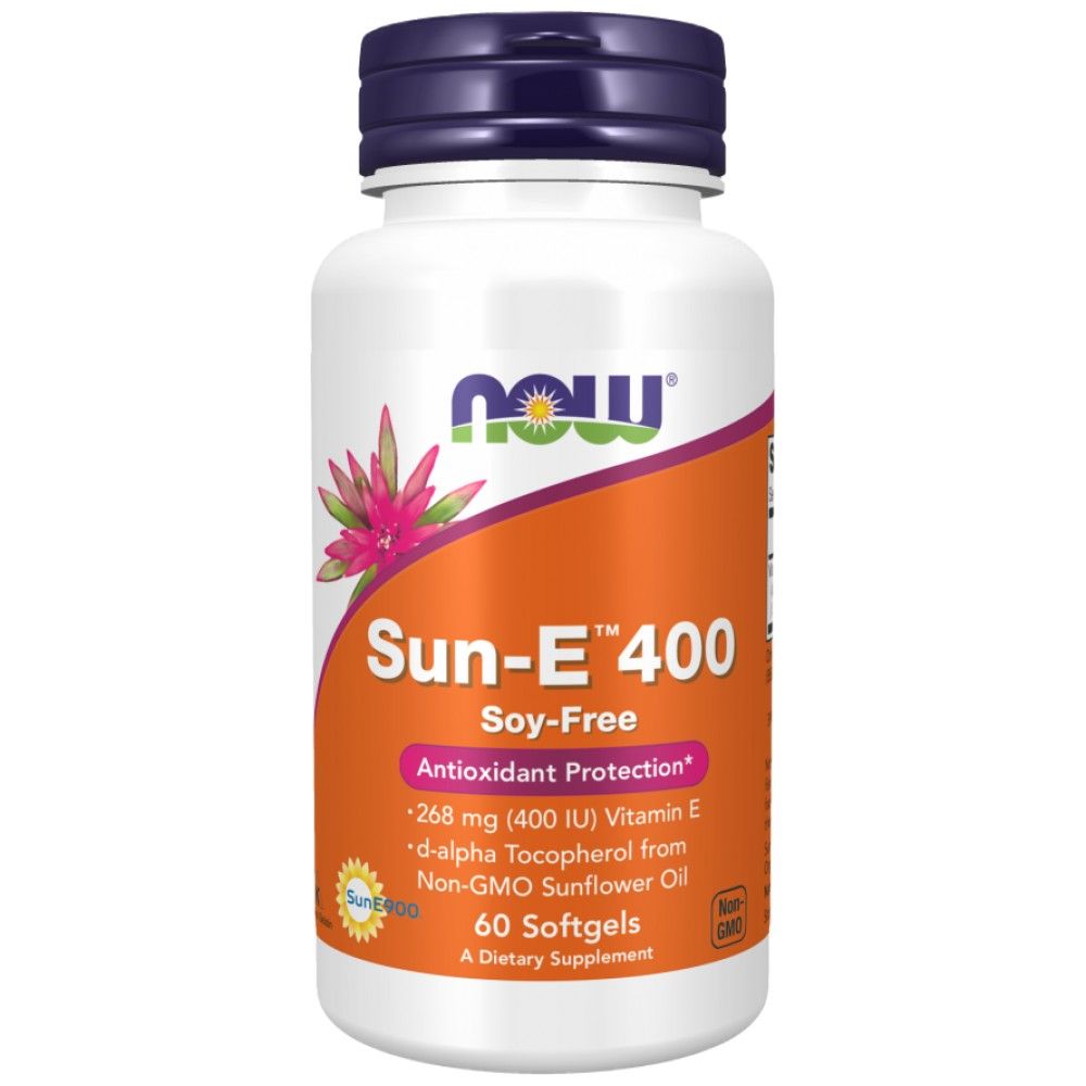 Vitamín E / Sun -E 400 IU - 60 gélových kapsúl