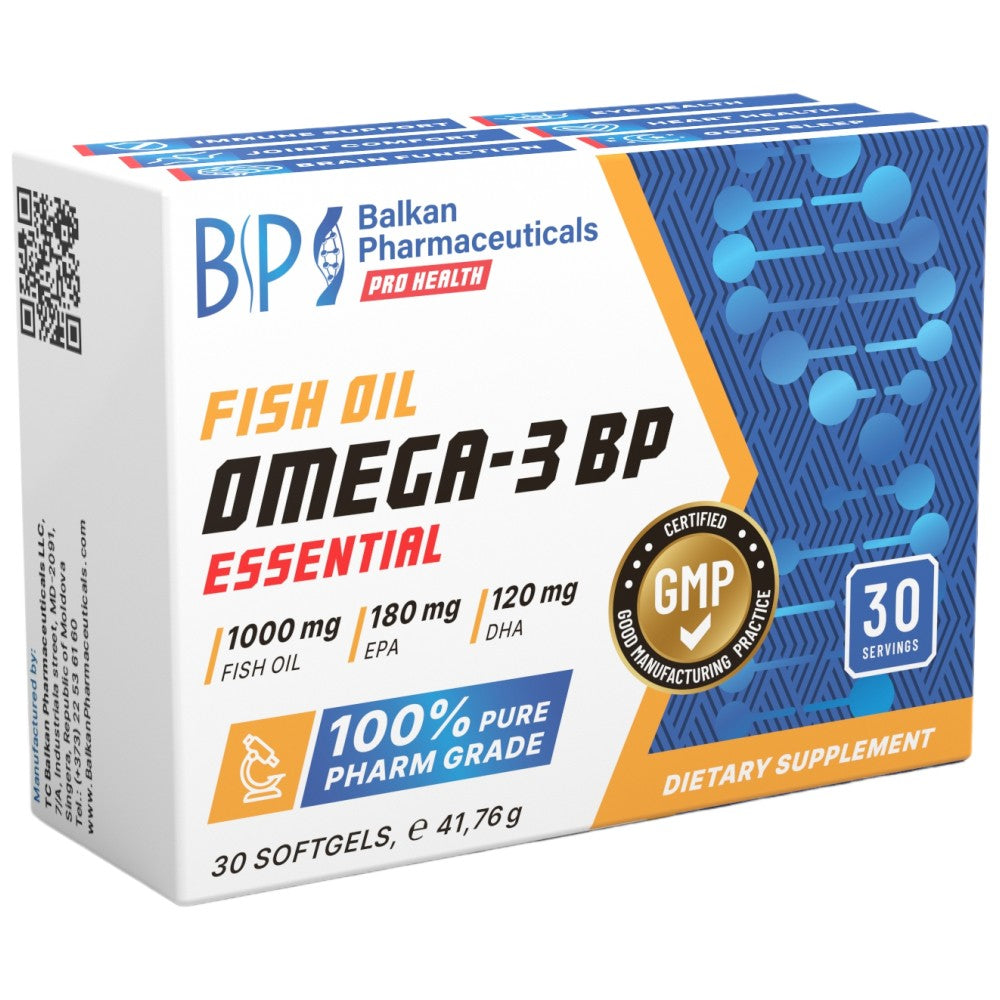 Omega -3 bp esenciálne - 30 gélových kapsúl