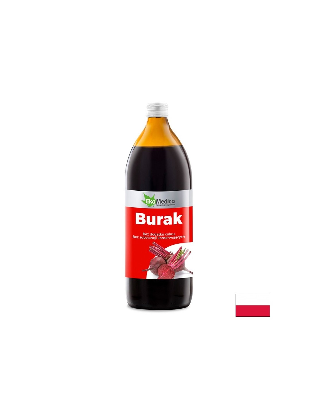 Šťava z repy s camu camu a prírodný vitamín C - zdravie a energia srdca, 1 liter, 20 alebo 40 dávok
