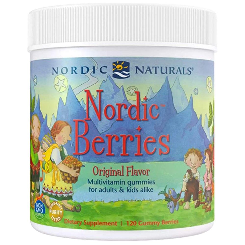 Nordické bobule multivitamín - 120 Gummies