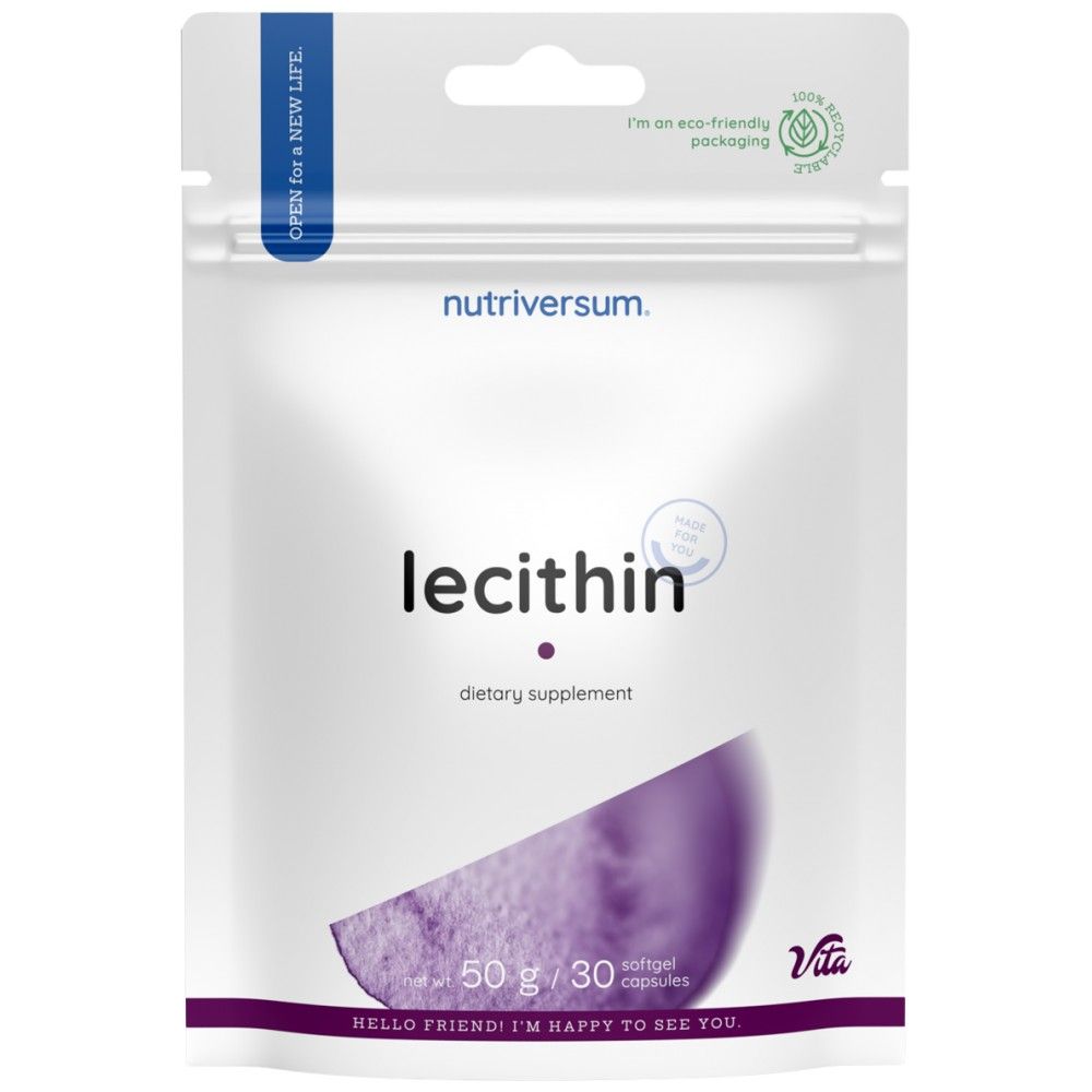 Lecitín 1200 mg | Zo sójového oleja - 30 softgelov