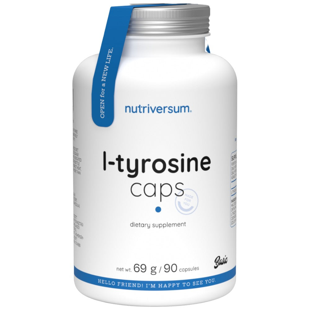 L -tyrosínové čiapky 550 mg - 90 kapsúl