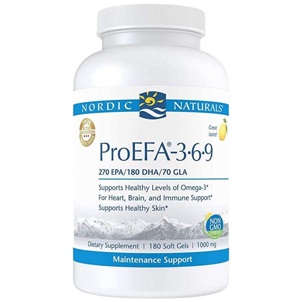 Proefa - Omega 3,6,9 - 180 gélových kapsúl