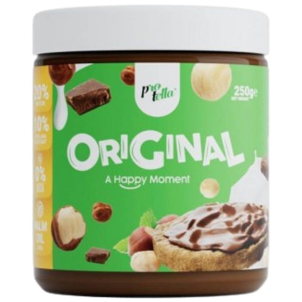 <tc>Protella</tc> Proteínový krém | Originál Chocoavellana - 250 gramov