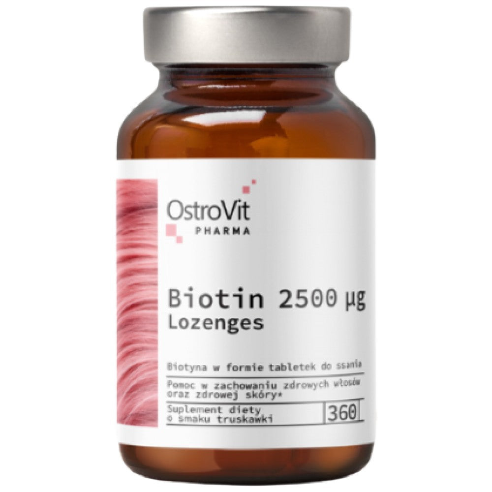 Biotin 2500 McG | Pastilky 360 sublingválnych tabliet