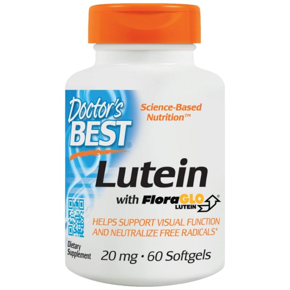 Lutein 20 mg | S Floraglo - 60 gélových kapsúl