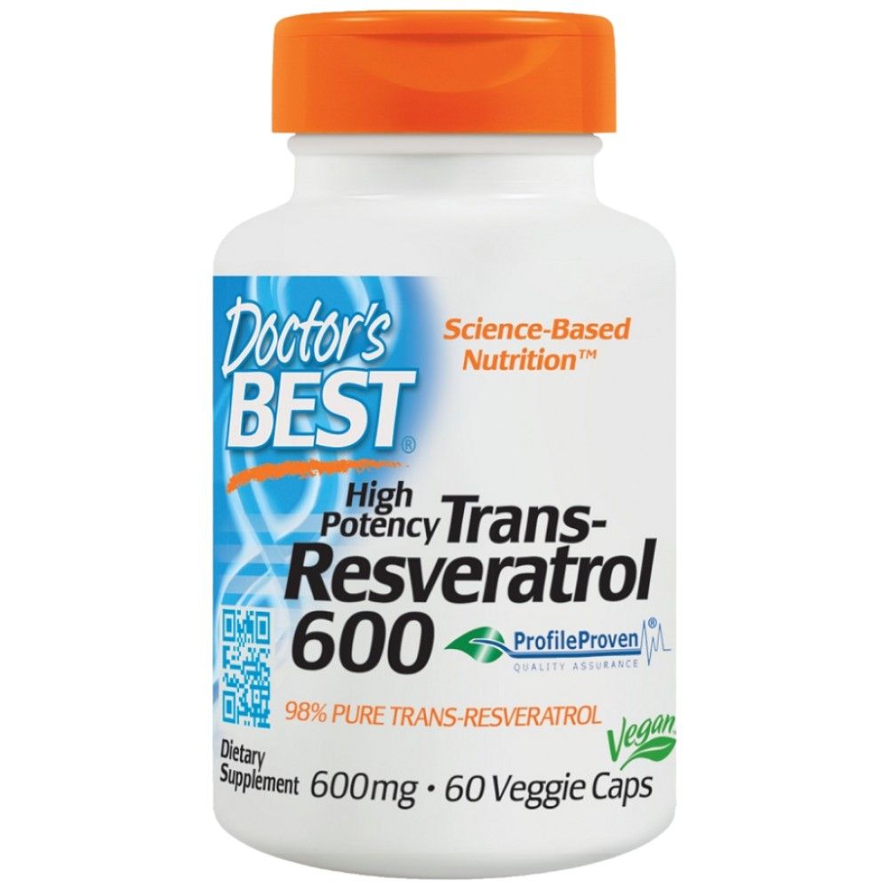 Trans -Resveratrol 600 mg - 60 kapsúl
