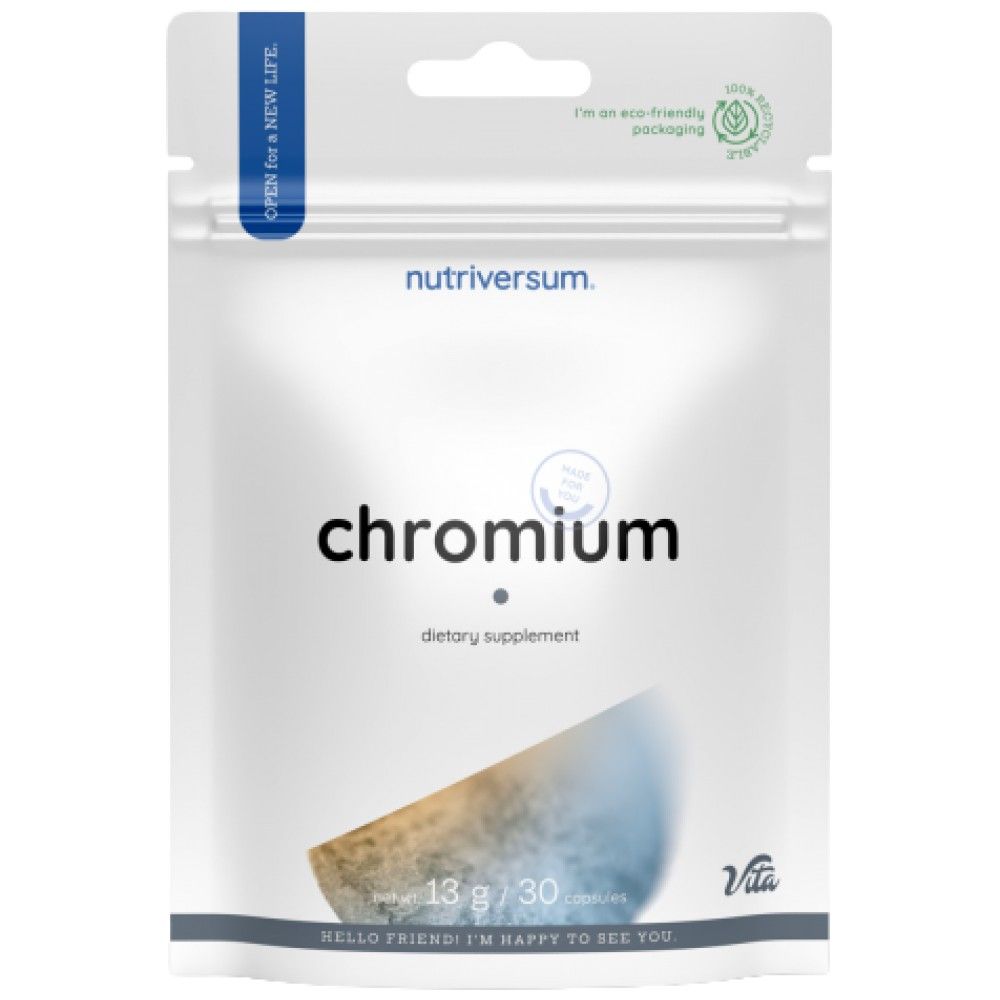 Tablet chrómu 200 mcg chróm pikolinát - 30 tabliet