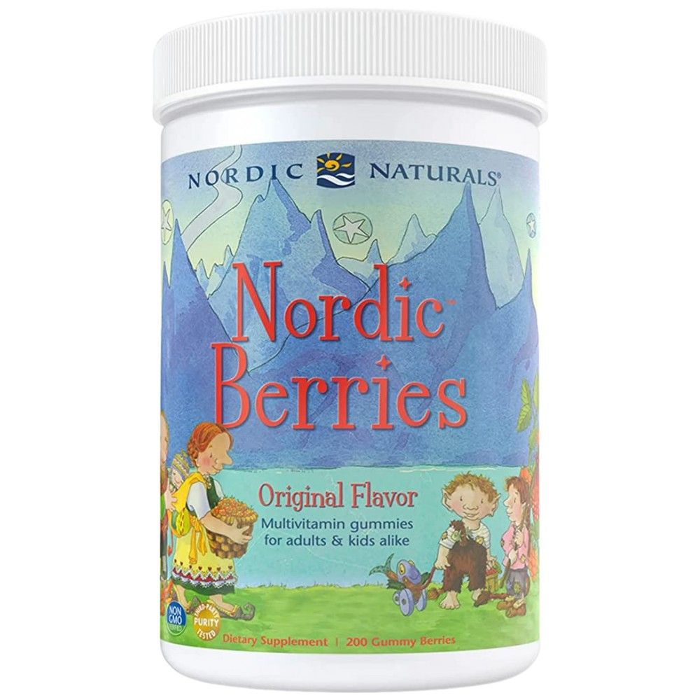 Nordické bobule multivitamín - 200 Gummies
