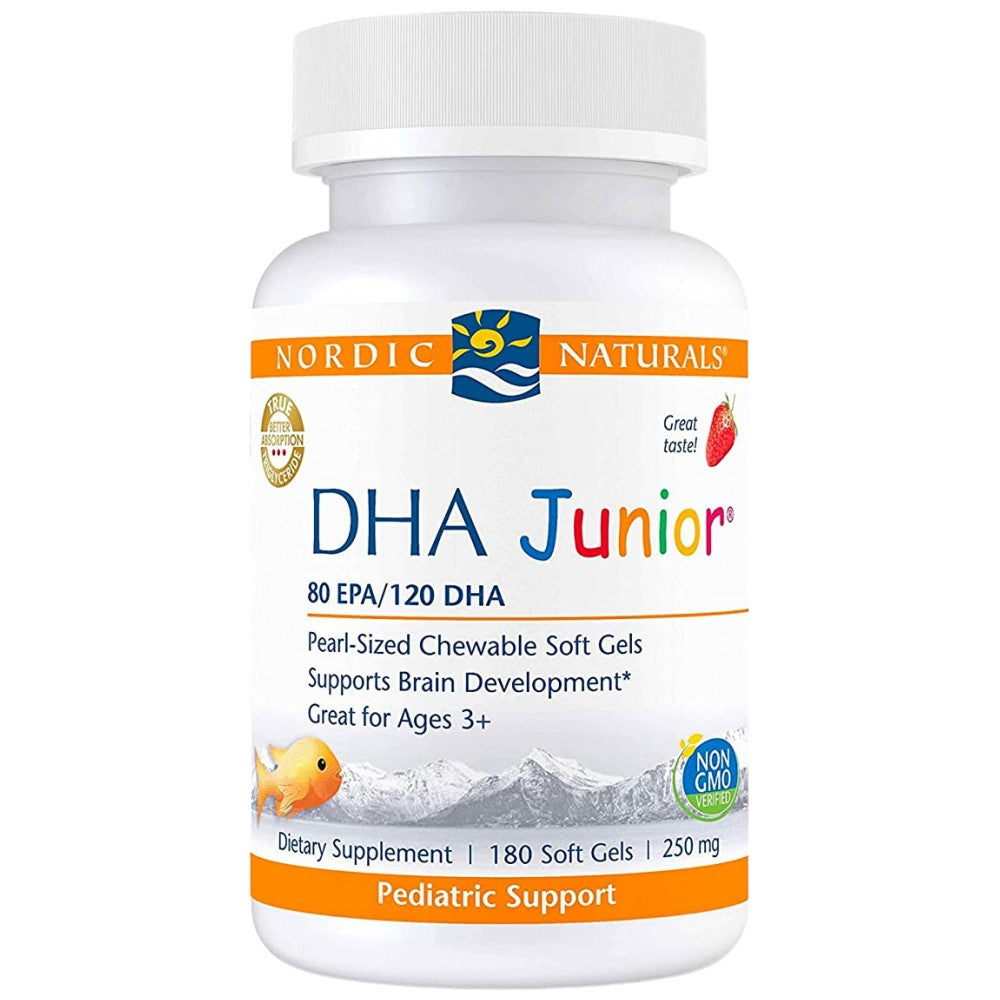 DHA Junior 250 mg - 180 gélových kapsúl