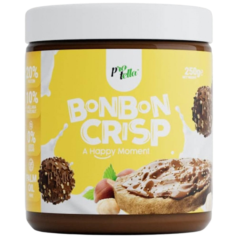 <tc>Protella</tc> Proteínový krém | BonBon Crisp - 250 gramov
