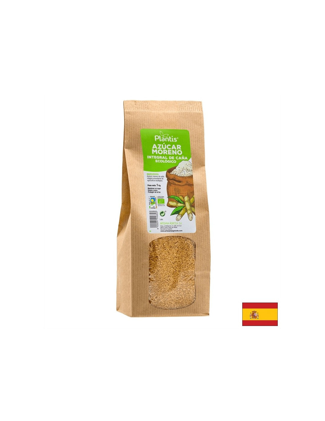 Hnedý trstinový cukor, 1 kg