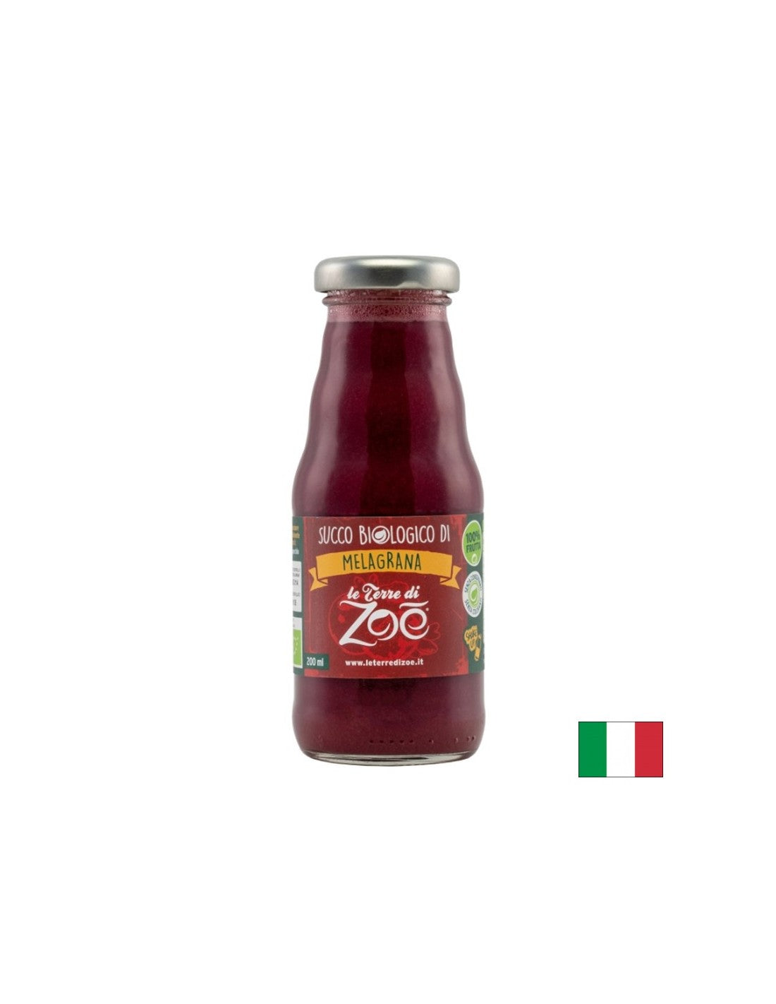 100% organické granátové jašiek, 200 ml