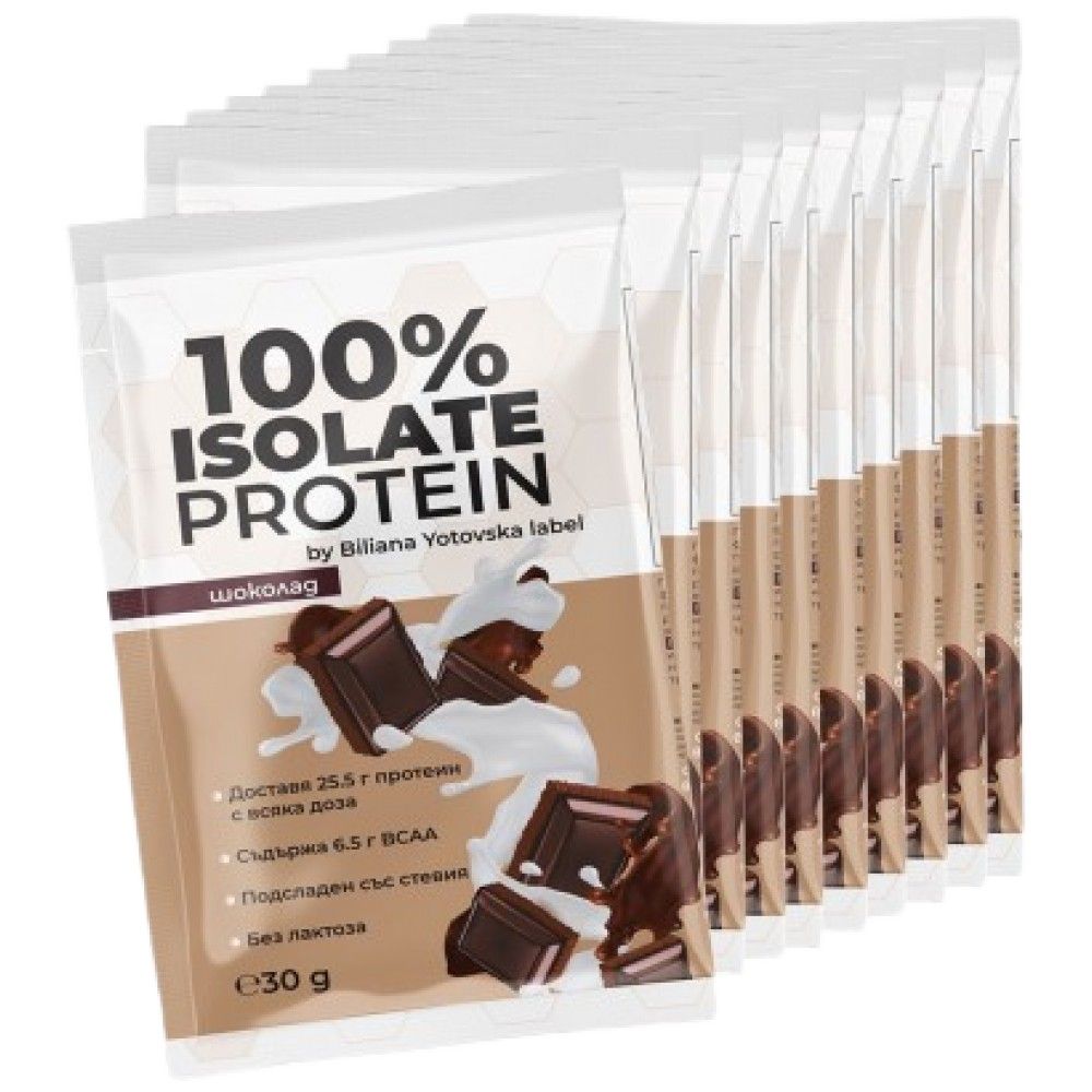 100% izolovaný proteín s pridanou stevia - 30 gramov