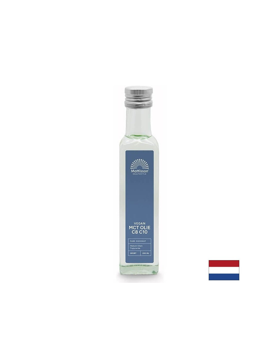 100% mct olej z kokosového oleja, 250 ml