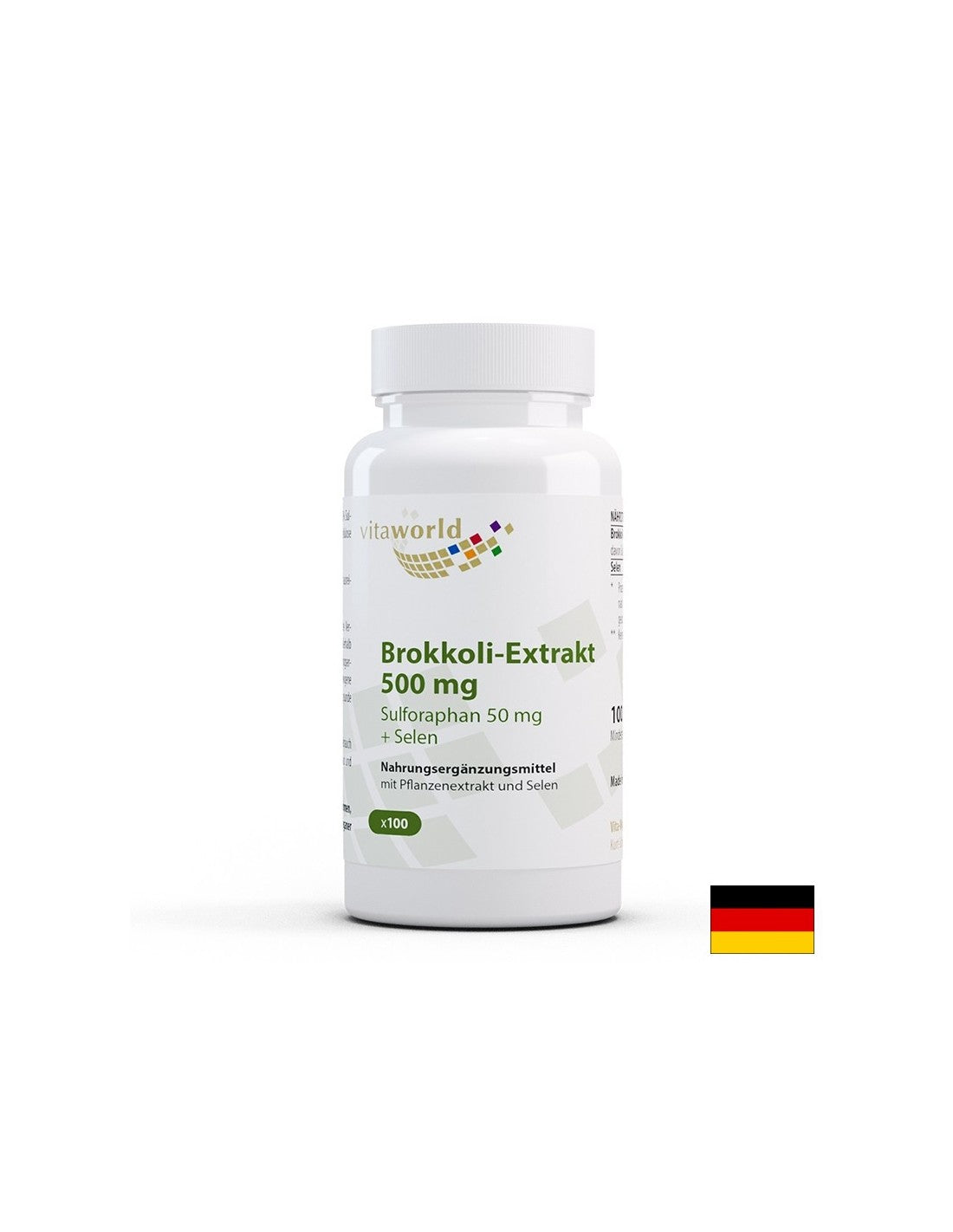 Štítna žľaza, detox - extrakt z brokolice + selén, 100 kapsúl