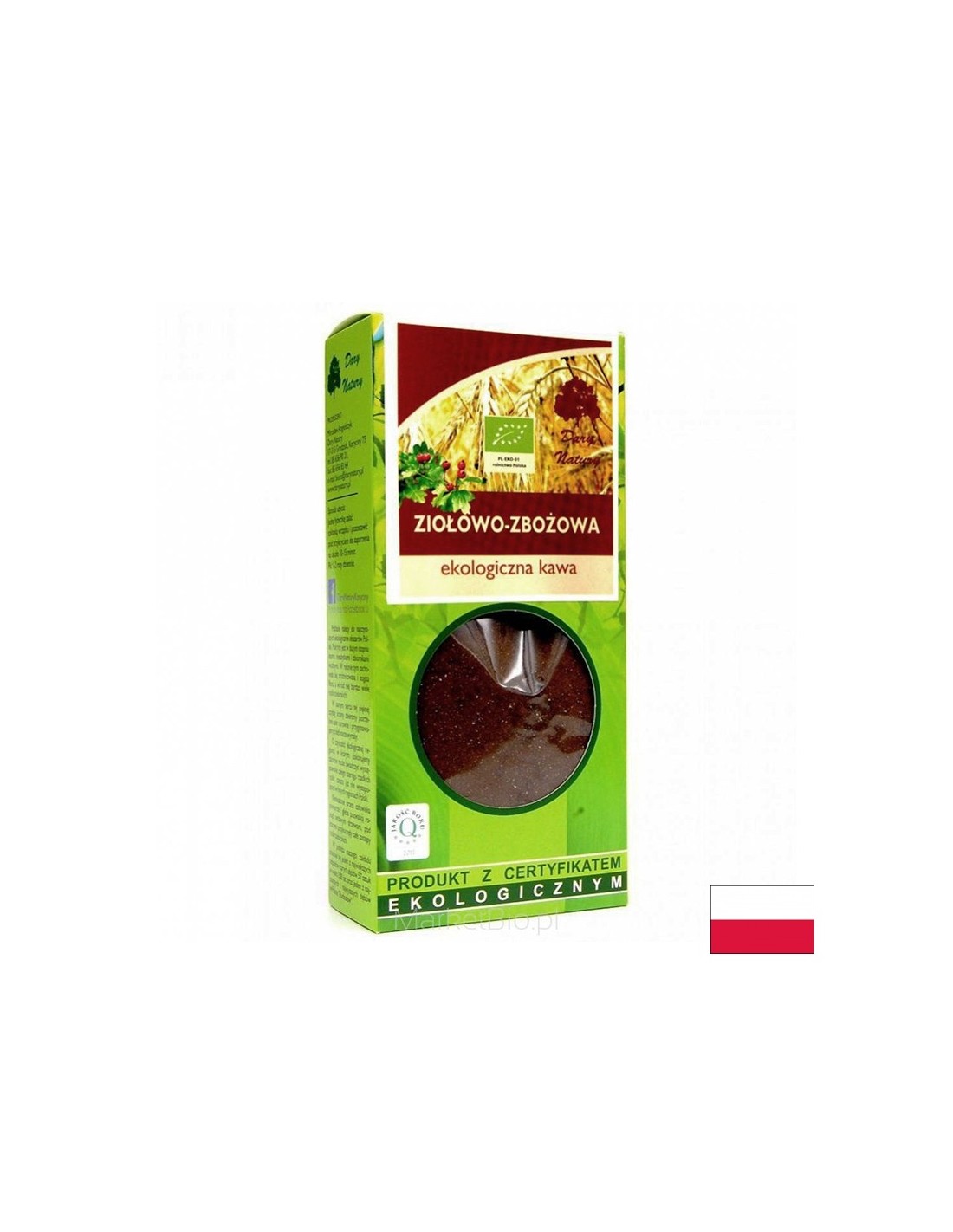 Bylinná káva zo zŕn a byliniek Bio, 100 g <tc>Dary Natury</tc>