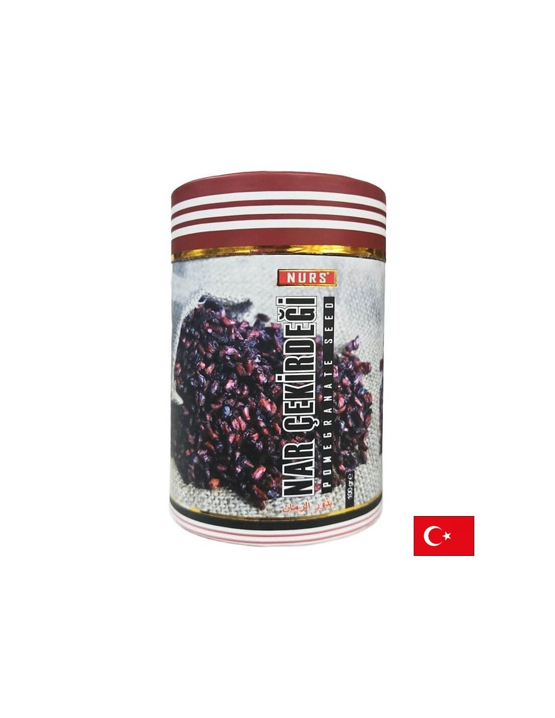 Semená granátového jablka pre zdravé srdce a ochranu antioxidantov, 100 g, prášok