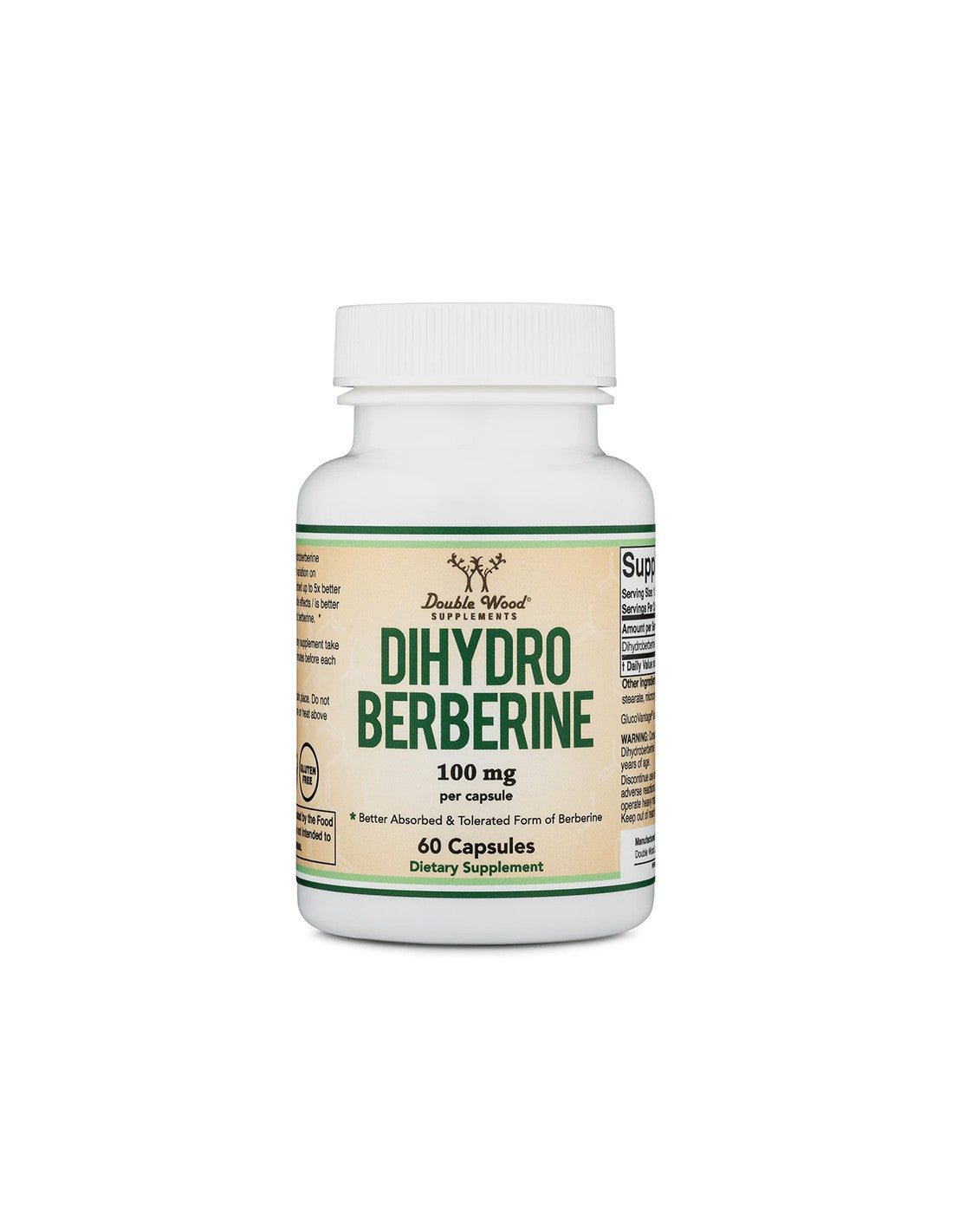 Dihydrobberberine - cukrovka a vysoký cholesterol, 100 mg, 60 kapsúl