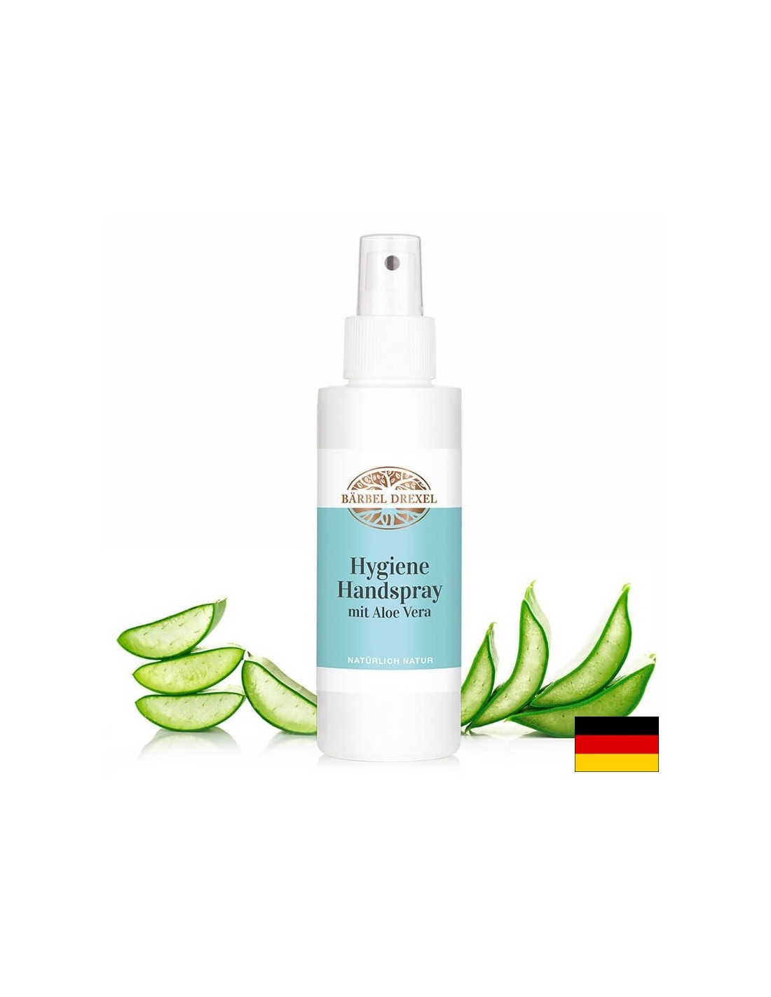 Hygienický ručný sprej s aloe vera, 100 ml