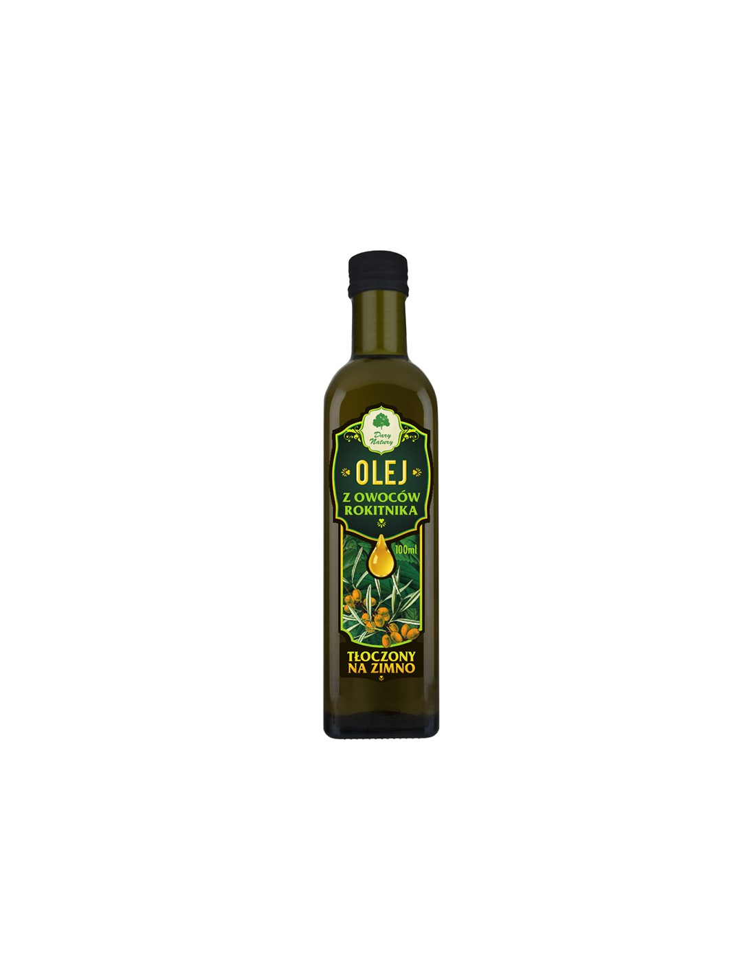 Vlasy a pokožka - Rakytníkový olej (rakytníkový), 100 ml <tc>Dary Natury</tc>