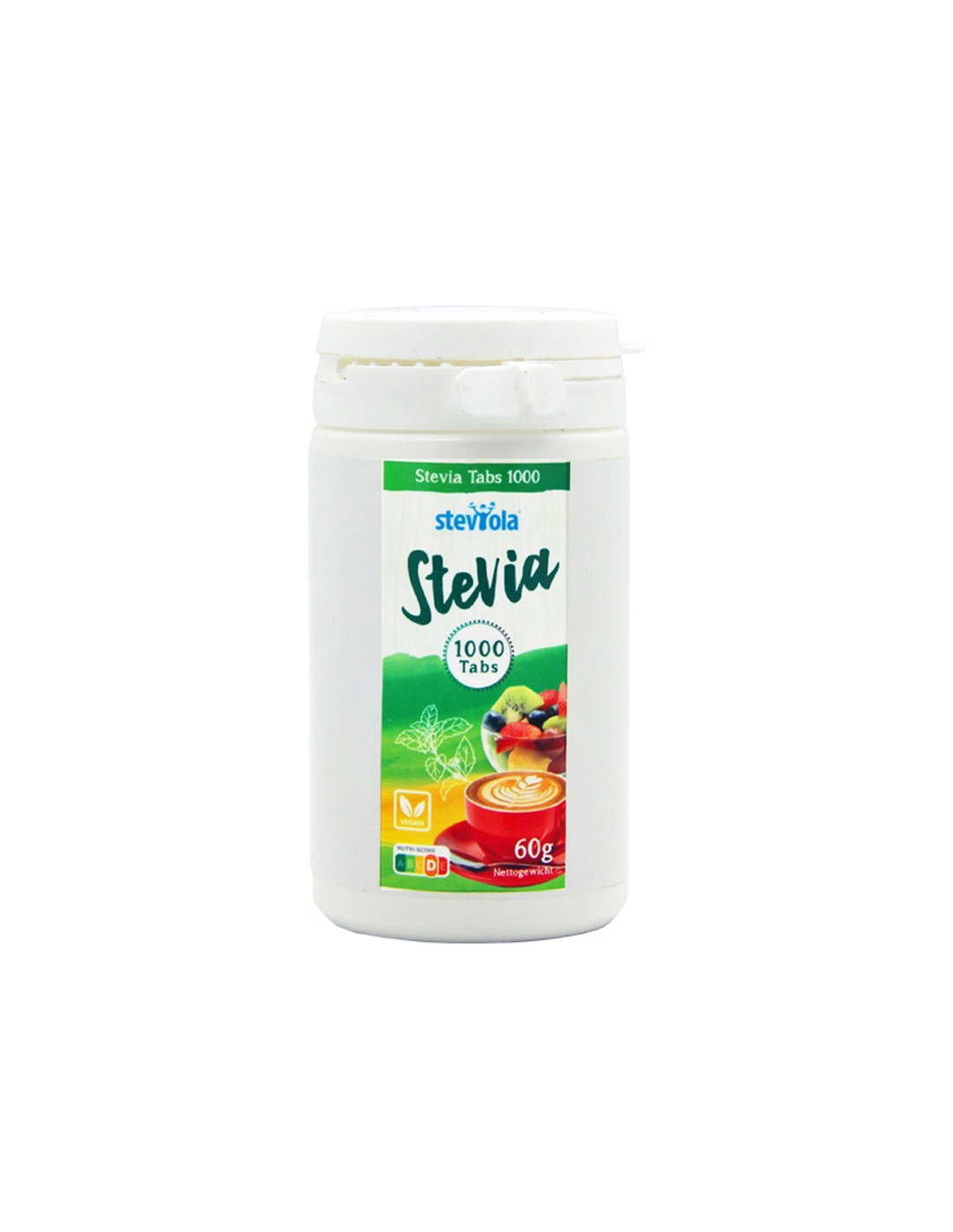 Stevia s erythritol, 1 000 tabliet, 60 g