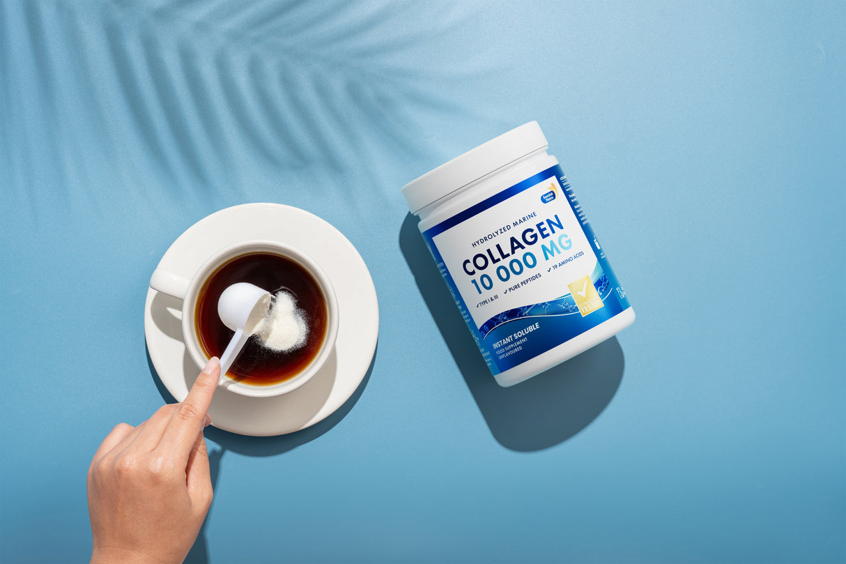 Prášok kolagénu rýb 10000 mg čistý peptid 300 g