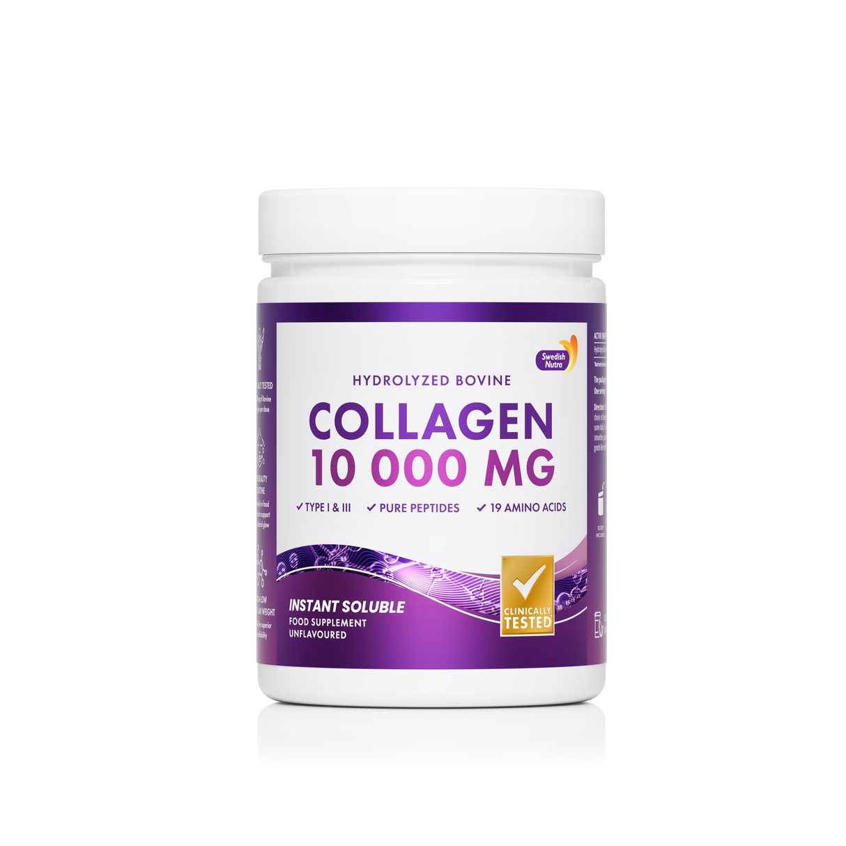 Hovädzí kolagénový prášok 10000 mg čistý peptid 300 g