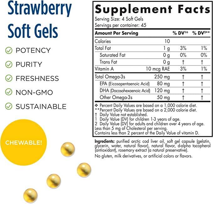 DHA Junior 250 mg - 180 gélových kapsúl