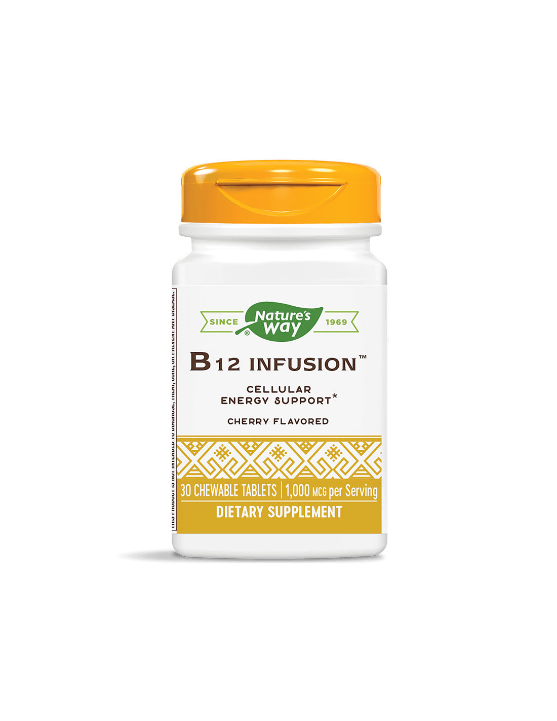 Vitamín B12 (metylcobalamín) - neurologická a kardiovaskulárna funkcia, 1000 mcg, 30 žuvateľných tabliet