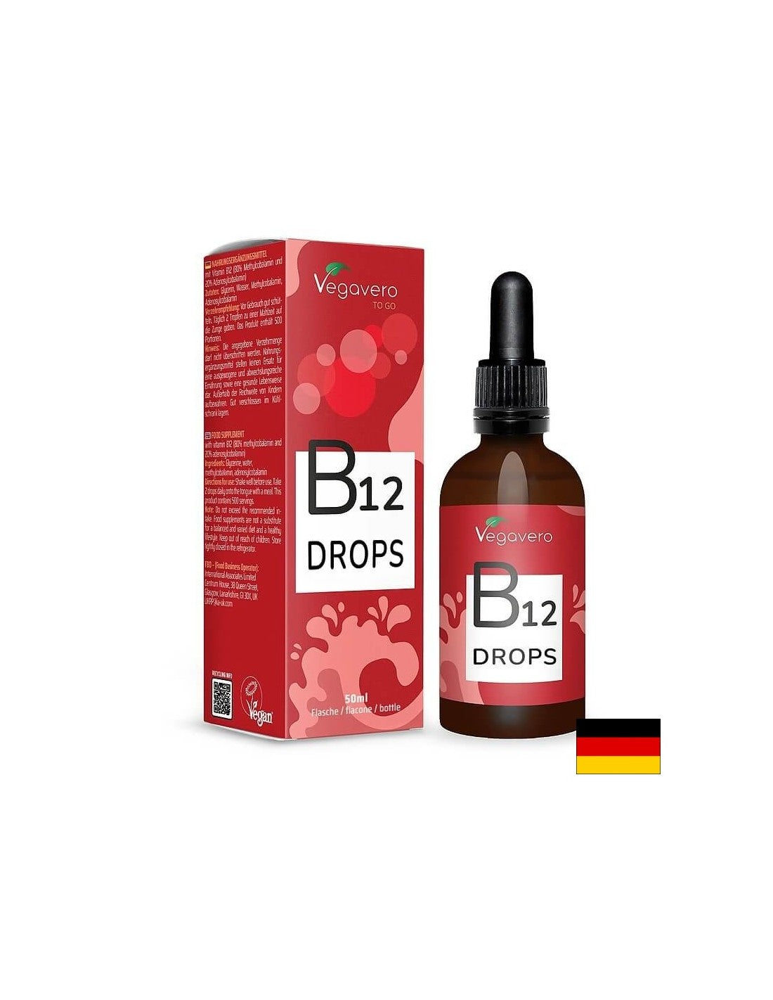 Nervový systém - vitamín B12, 500 µg x 60 ml