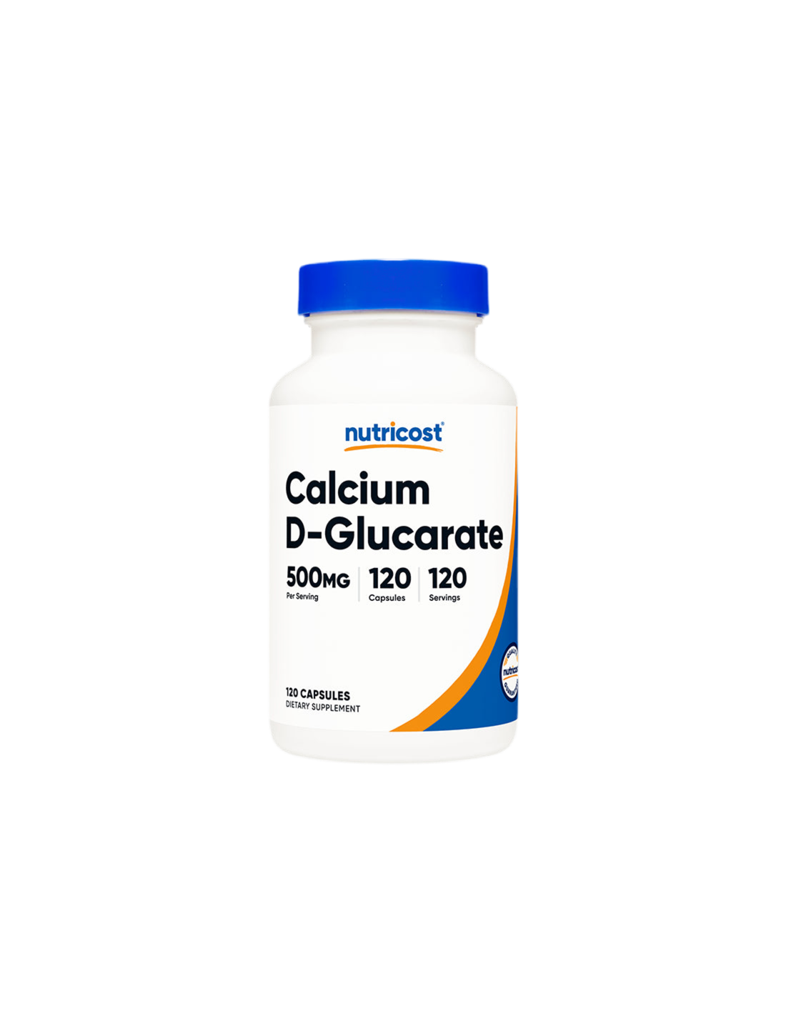 Detoxikácia a hormonálna rovnováha - Calcium D-Glucarate, 120 kapsúl <tc>Nutricost</tc>