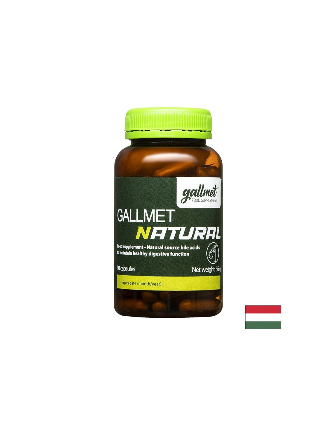 Trávenie - žlčová žlčka 125 mg, 90 kapsúl galmed