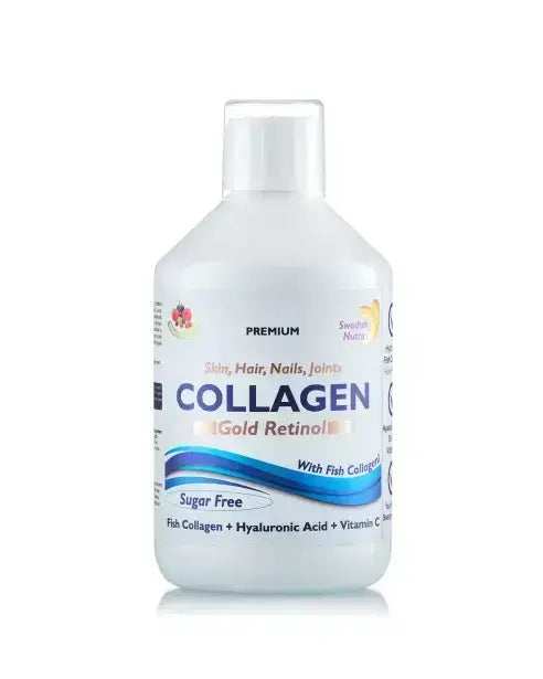 Rybí kolagén 12500 mg zlatého retinolu 500 ml Swedish Nutra