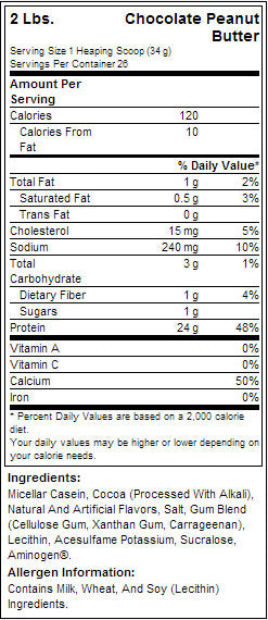 100% kazeín - 0,908 kg
