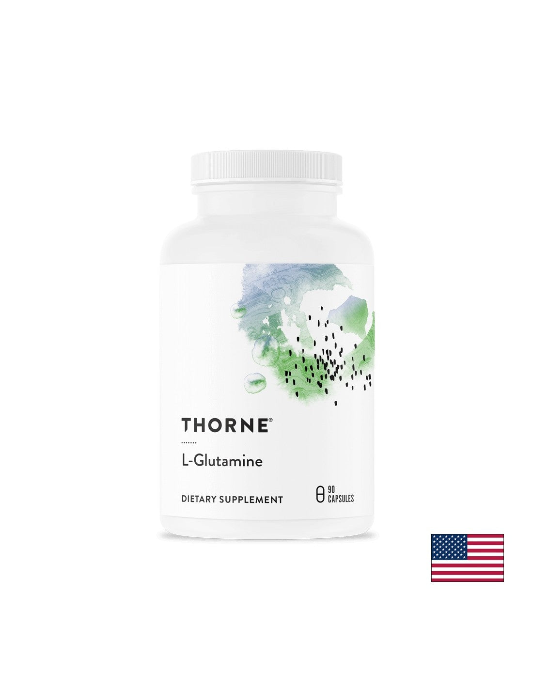 Na podporu svalov a funkcie čriev - L-Glutamín, 1500 mg x 90 kapsúl <tc>Thorne</tc>