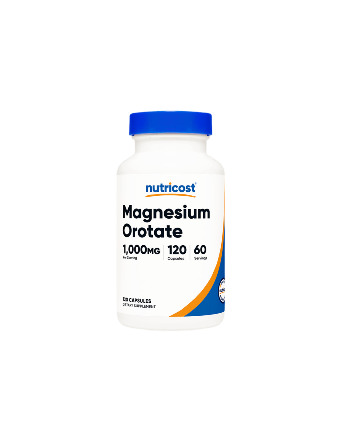 Muscular and cardiovascular system - Magnesium Orotate, 120 capsules Nutricost - Nutra Best Europe