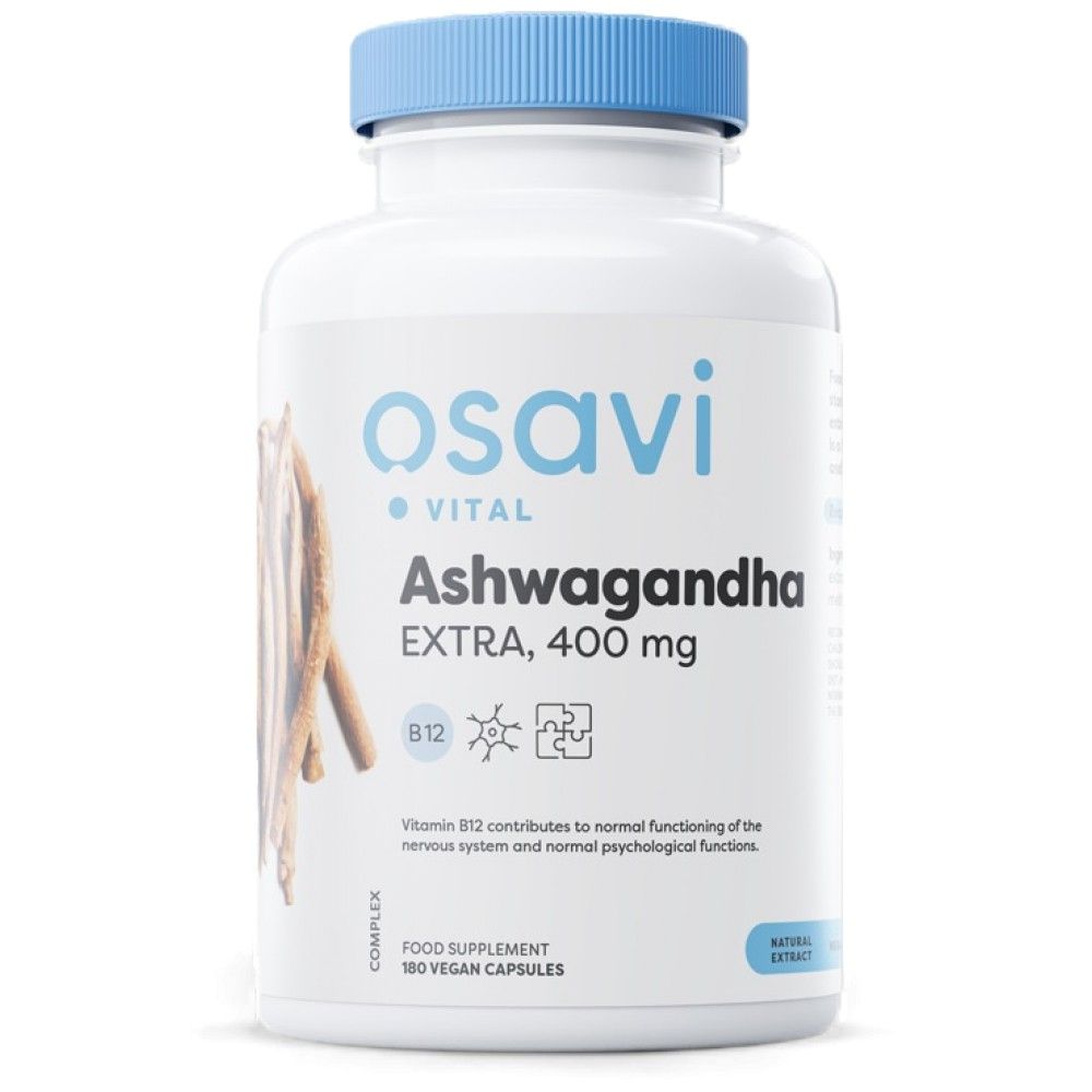 Ashwagandha ďalších 400 mg - 180 kapsúl