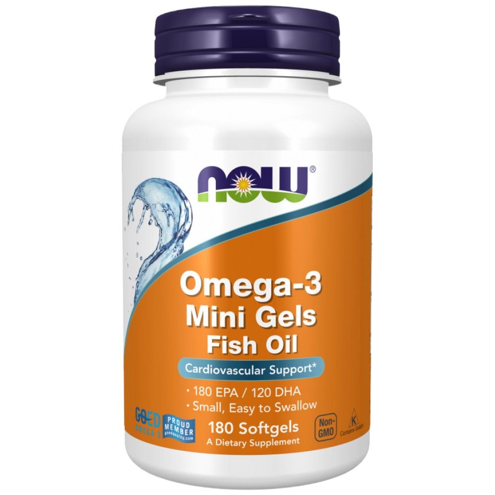 Omega -3 mini gély - 180 gélových kapsúl