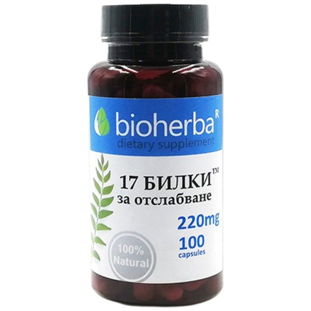 17 bylín na chudnutie - 100 kapsúl
