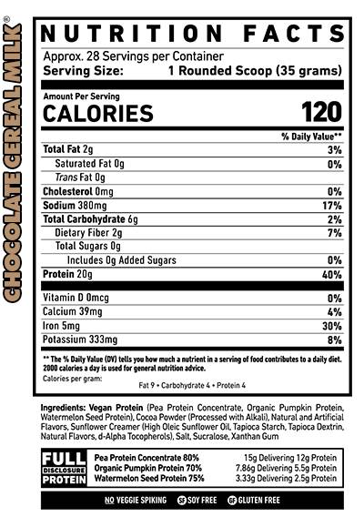 Vegánsky proteín Matica založená na rastlinách - 907 gramov