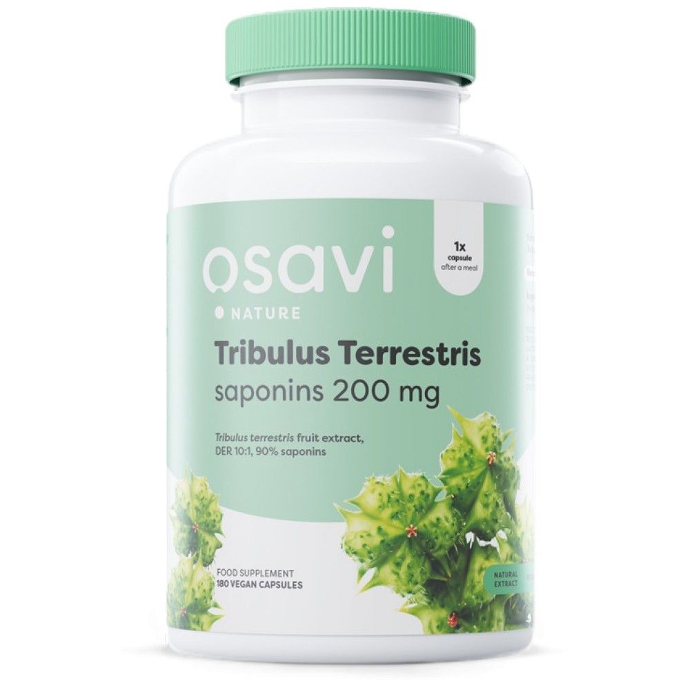 Tribulus Terrestris 90% | 200 mg saponíny - 180 kapsúl