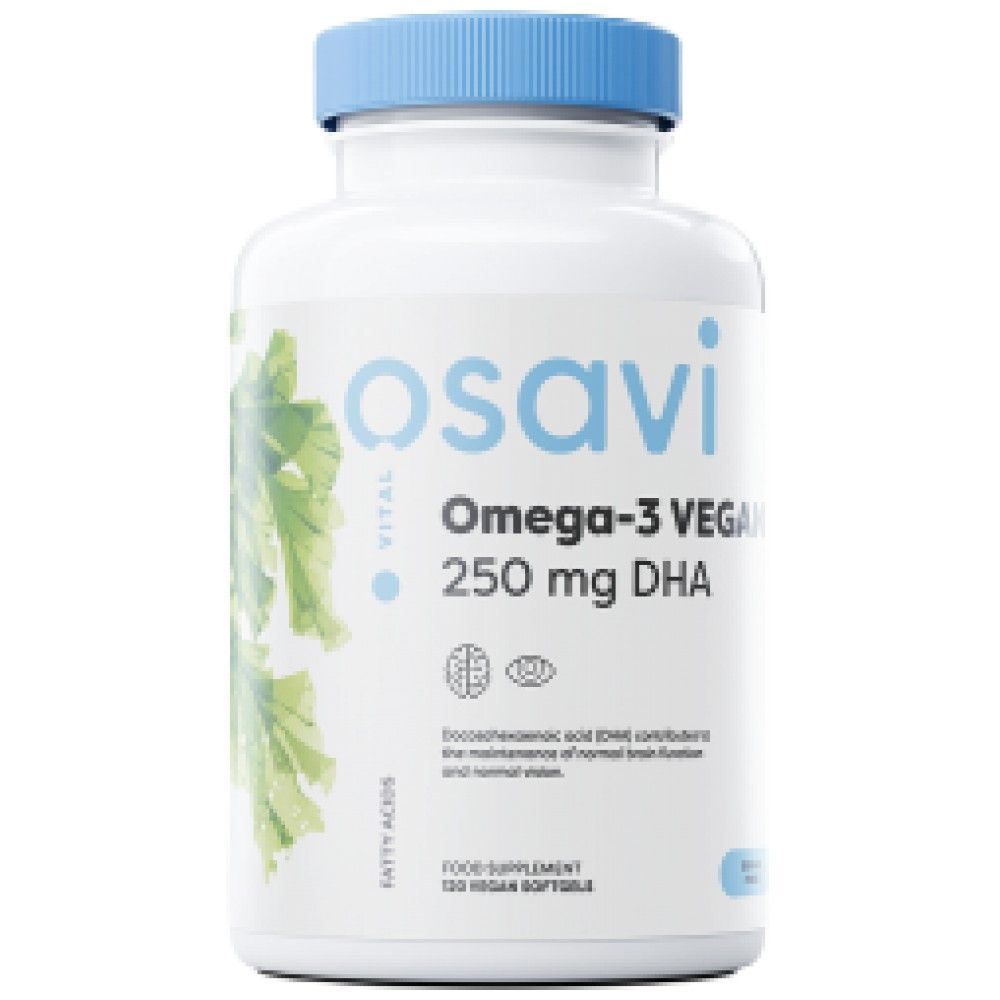 Omega-3 Vegan | 250 mg dha - 120 softgelov