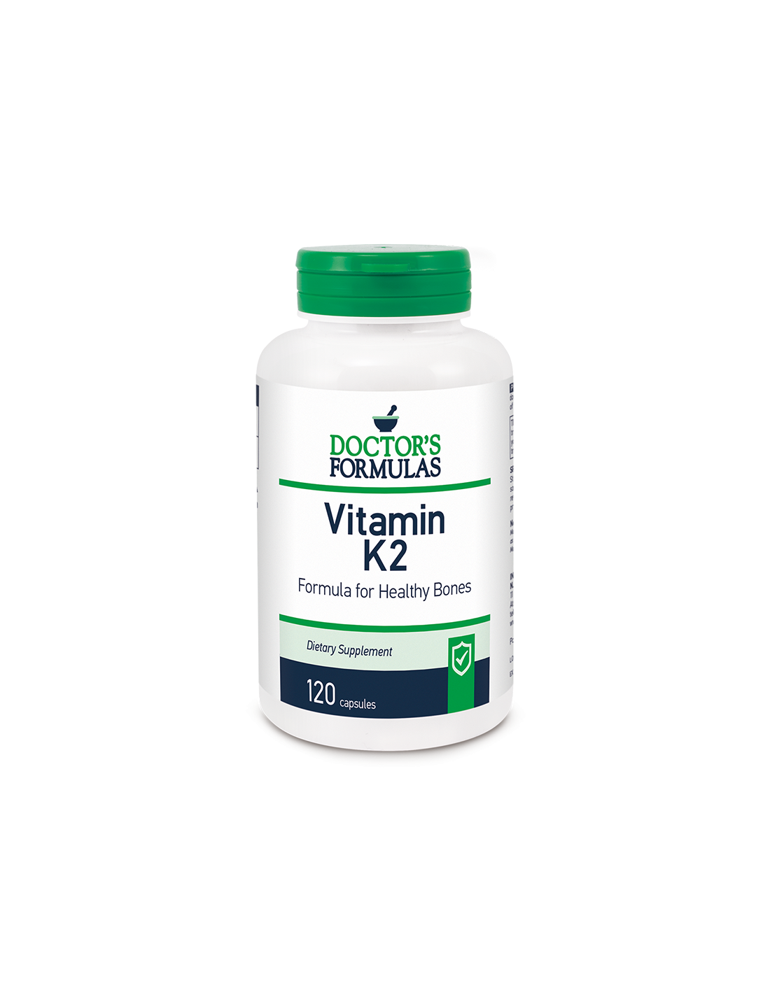 Vitamín K2 - kostný systém, 200 McG x 120 kapsulov Doctor's Formuly