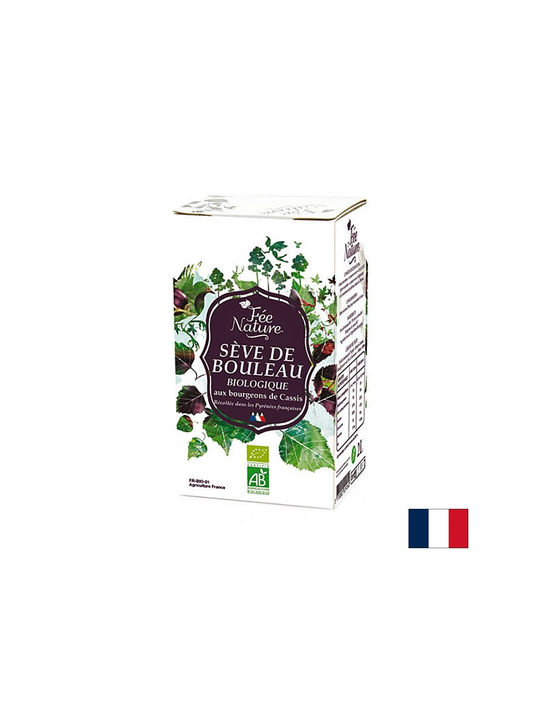 Organic Pyrenean Birch Juice & BlackCurrant Juice - Detoxikácia, imunita a zdravie srdca, 2 litre